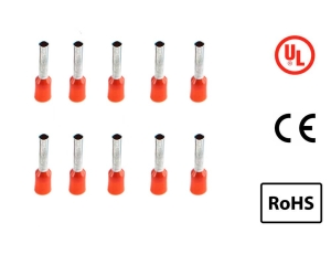 TERMINAL TUBULAR ROJO-16AWG