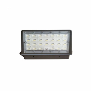 LUMINARIA LED REFLECTOR 28W 120-277V 4000K IP65 GRIS WALL PACK
