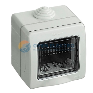 CAJA PARA ADOSAR 2 MÓDULOS IDROBOX MATIX IP55 BTICINO
