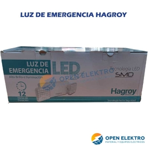LUZ DE EMERGENCIA 72 LEDS 9 HORAS HAGROY LD72SMD-ECO