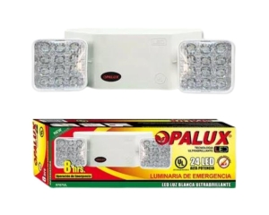 LUZ DE EMERGENCIA 24 LED 8HRS OPALUX 