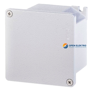 CAJA DE DERIVACIÓN ALUMINIO 100X100X59MM2 IP66