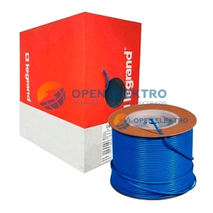 CABLE U/UTP CAT6 LSZH 4PARES 23AWG AZUL LEGRAND