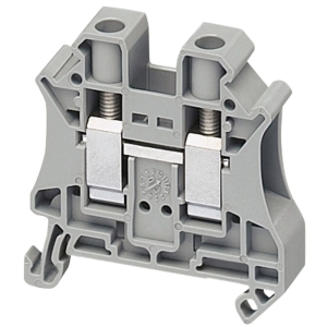 BORNERA UNIVERSAL GRIS 10MM2 TIPO RIEL