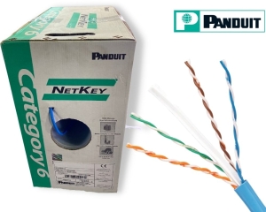 CABLE PANDUIT NETKEY CAT 6 AZUL-305M