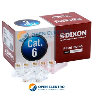 CONECTOR RJ45 CAT6 DIXON