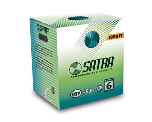 CABLE DE RED UTP CAT 6 SATRA 