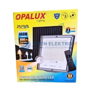 REFLECTOR SOLAR LED 400W OPALUX TRICOLOR 3000K 4000K 7200K