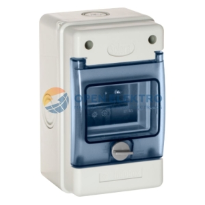 TABLERO ADOSABLE 4 POLOS SOLERA IP65 LIBRE DE HALOGENO IK08