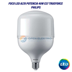 FOCO LED BOTELLA TRUEFORCE CORE HB 40W E27 865 PHILIPS