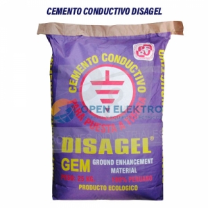 CEMENTO CONDUCTIVO 25KG DISAGEL