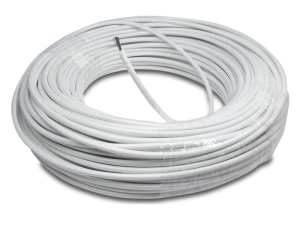 CABLE SILICONA CON FIBRA DE VIDRIO ESTAÑADO 2.5MM2, 500V 200°C, BLANCO