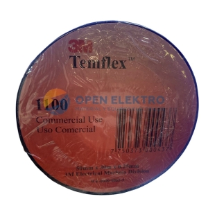CINTA AISLANTE TEMFLEX 1100 VINILO 2&QUOT;X 30MTS NEGRO