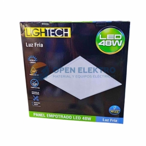 PANEL LED 60X60CM 48W LUZ BLANCA LIGHTECH