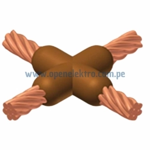 MOLDE EXOTERMICA TIPO CC-04 CABLE 1/0 AWG - 1/0 AWG